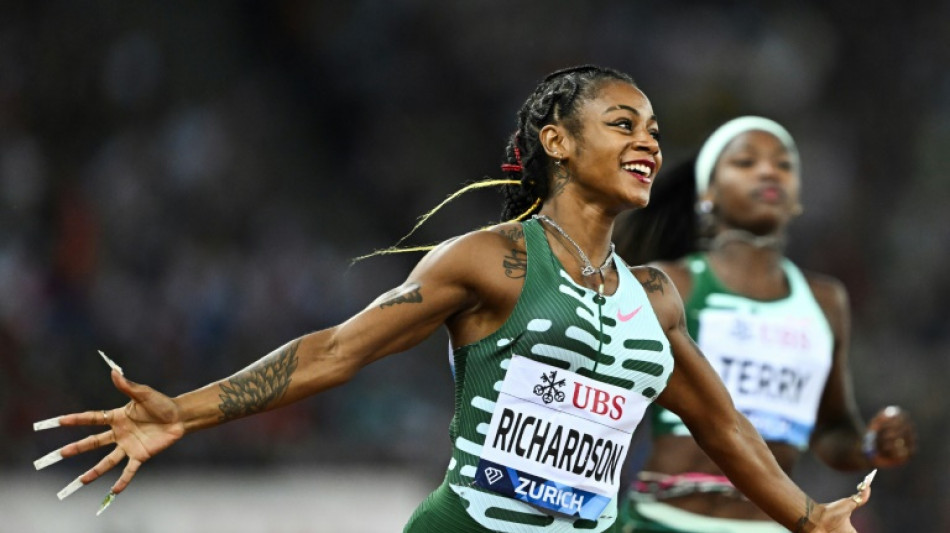 Athlétisme: après la moisson d'or, Richardson et Lyles enchaînent à Zurich