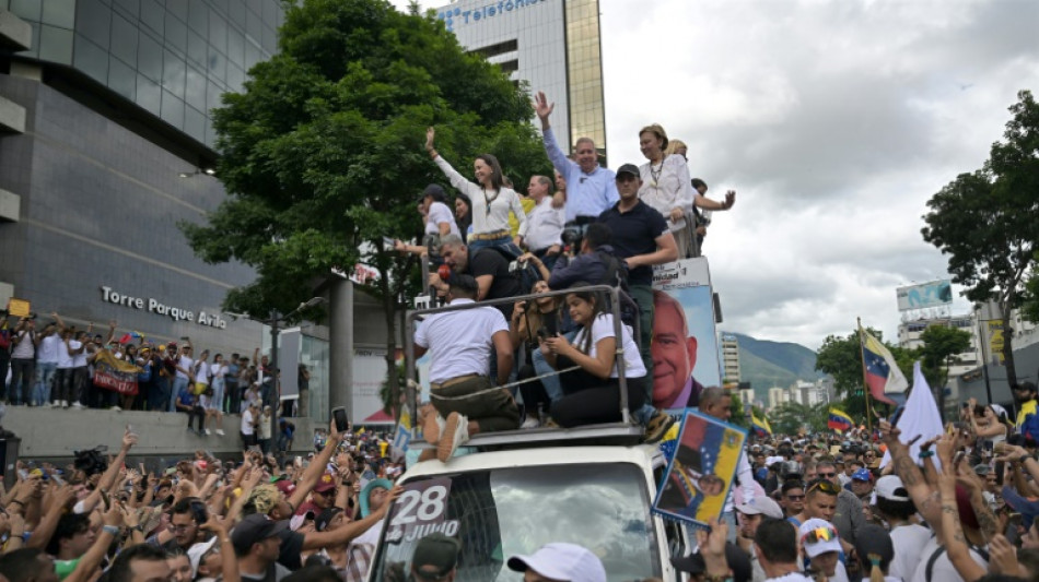 Venezuelan opposition figures win EU's top rights Sakharov prize