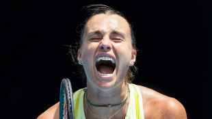 Sabalenka 'at the limit' to keep Australian Open hat-trick alive