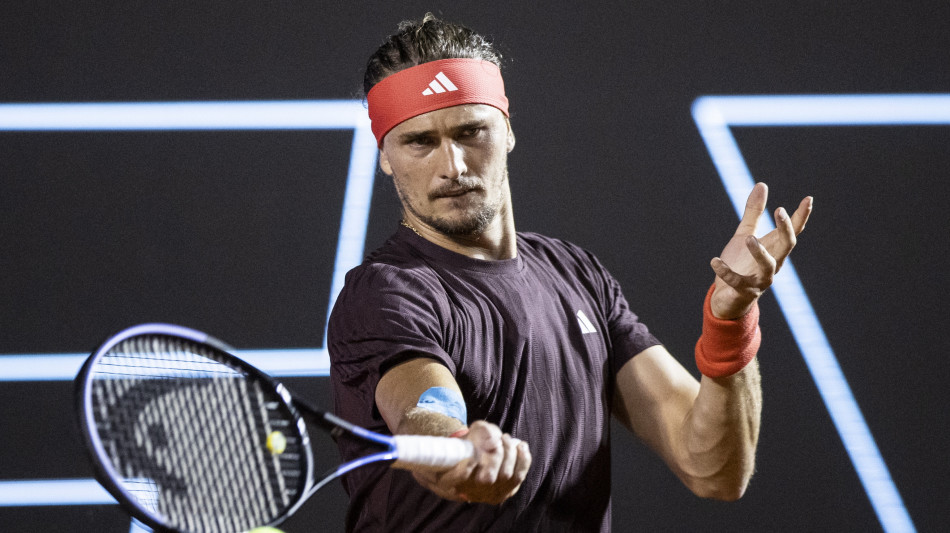 Tennis: Rio de Janeiro; Zverev batte a fatica Shevchenko