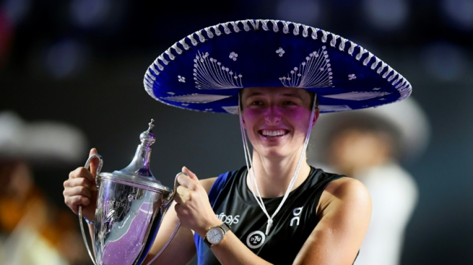 WTA: Iga Swiatek survole le Masters et remonte sur le toit du monde