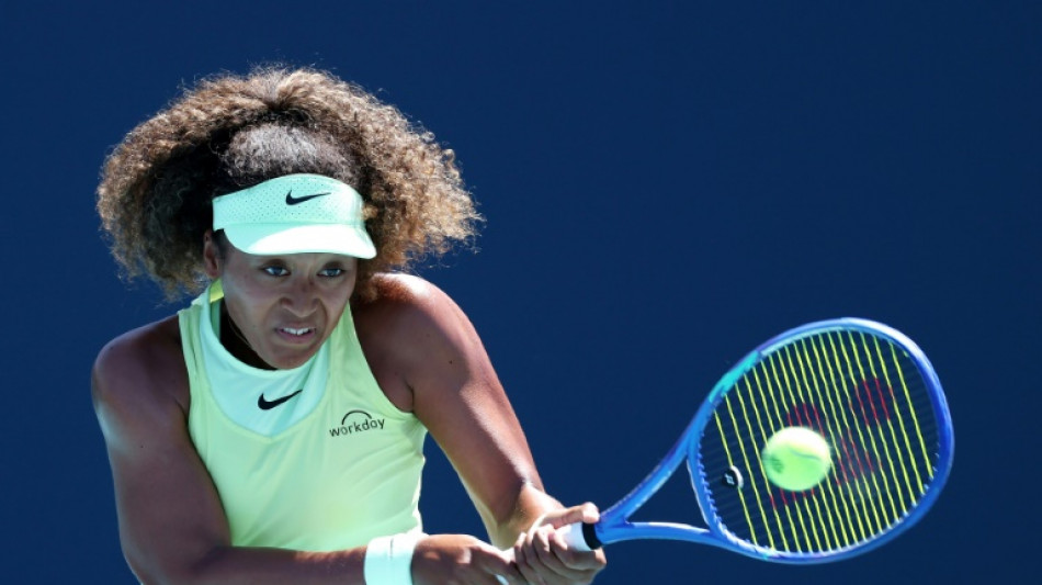 Osaka survives first-round scare in Miami