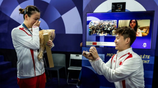 Love is in the air as China win Olympic badminton gold