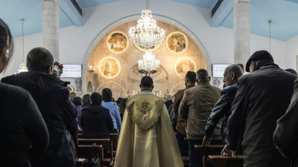 Un pueblo cristiano de Cisjordania reza por la paz en Gaza