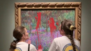 Le tableau de Monet aspergé de peinture en Suède n'est pas endommagé