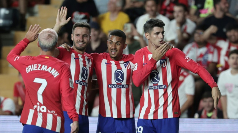 Espagne: l'Atlético atomise le Rayo 7-0 dans le derby de Madrid