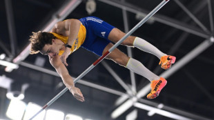 Pole vault king Duplantis sees off Karalis for third world indoor gold