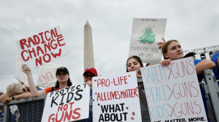 Thousands of protesters demand action on US gun violence