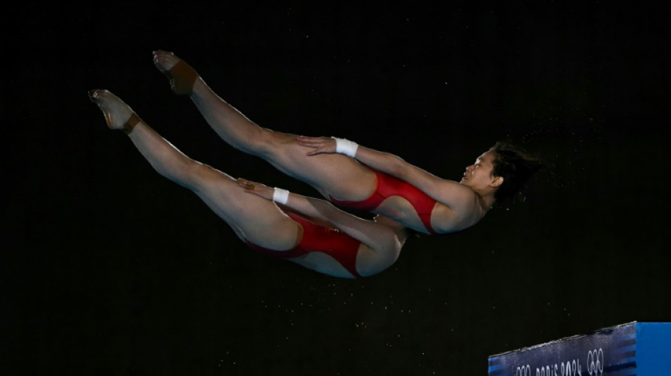 'Sleeping' Chinese divers maintain perfect Paris Olympics record