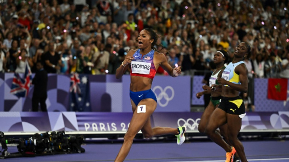 American Gabby Thomas wins Olympic 200m gold