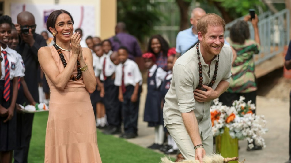 Prinz Harry und Meghan in Nigeria auf Werbetour für Invictus-Spiele