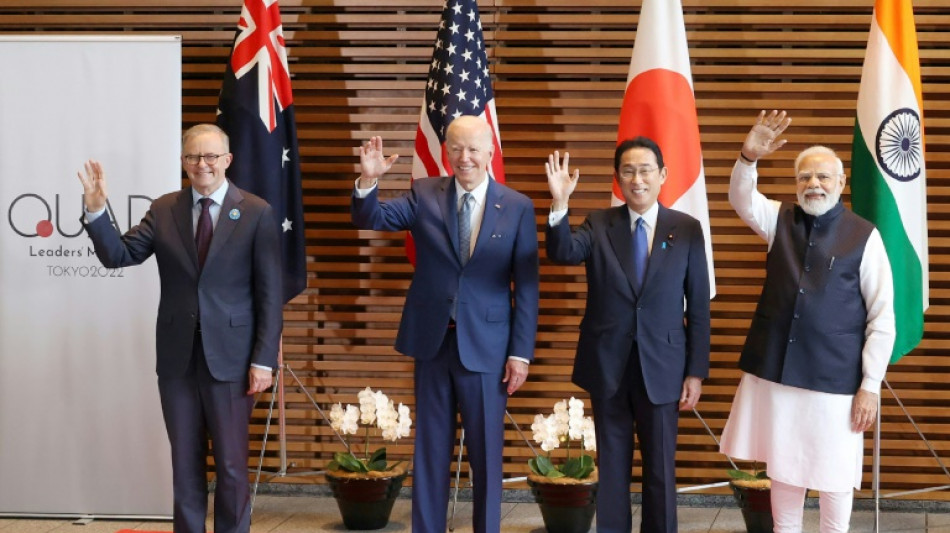 A Tokyo, le Quad met en garde contre l'emploi de la force en Asie-Pacifique