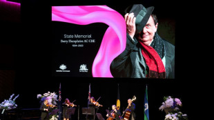 'Dame Edna' comic Barry Humphries celebrated at Australian state memorial