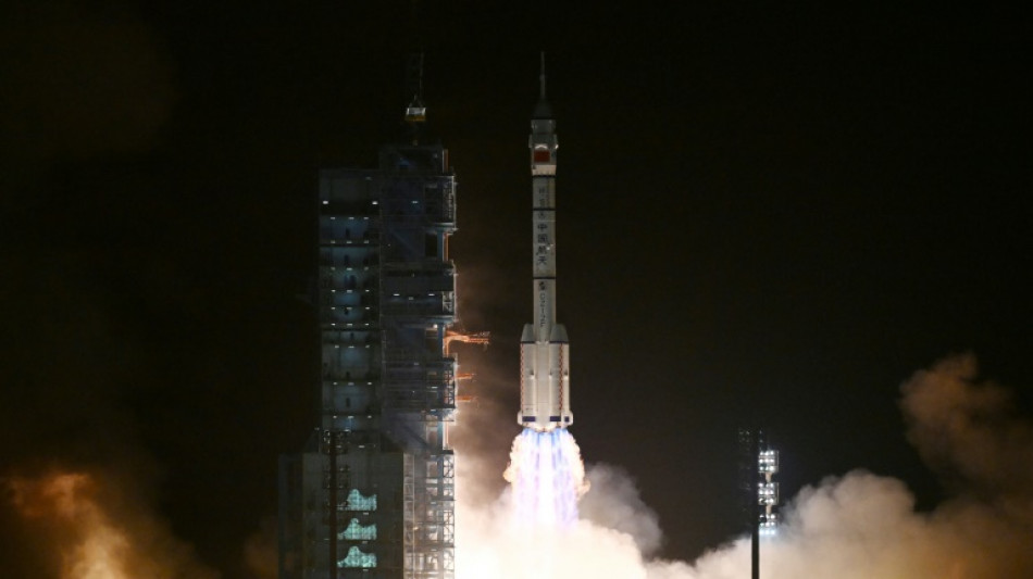 China's Shenzhou-18 mission takes off bound for space station