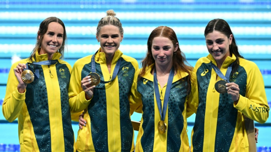 McKeon bags sixth Olympic gold as Australia win freestyle relay