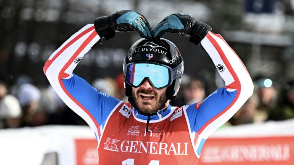 Ski alpin: "Je peux faire mieux demain", affirme Sarrazin après sa victoire à Kitzbühel