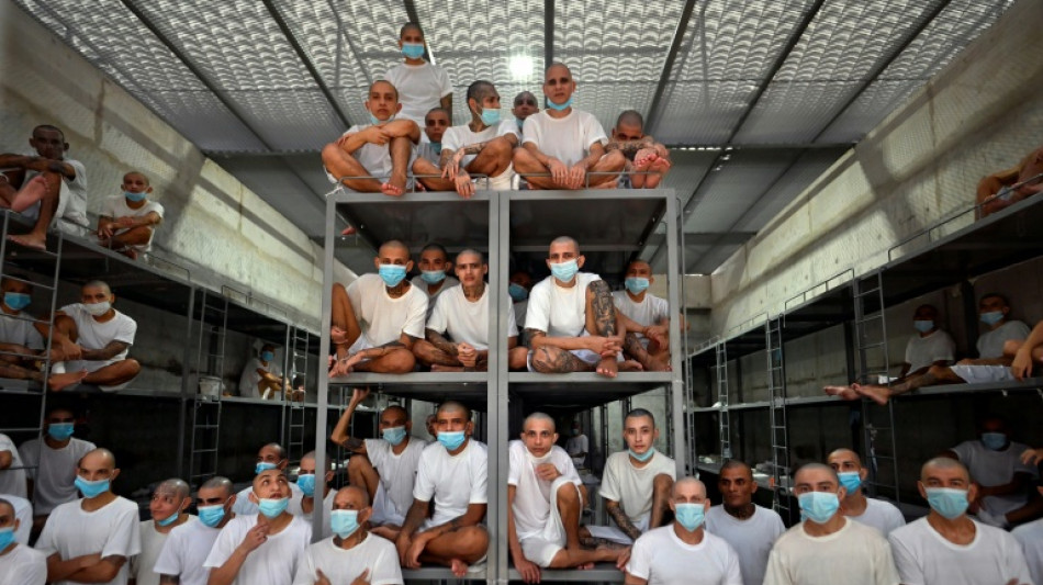 Inside El Salvador's mega-prison holding 12,000 alleged gangsters