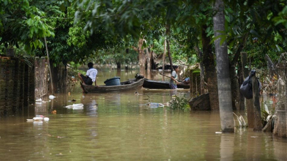 Five dead, 40,000 evacuated as monsoon floods hit Myanmar