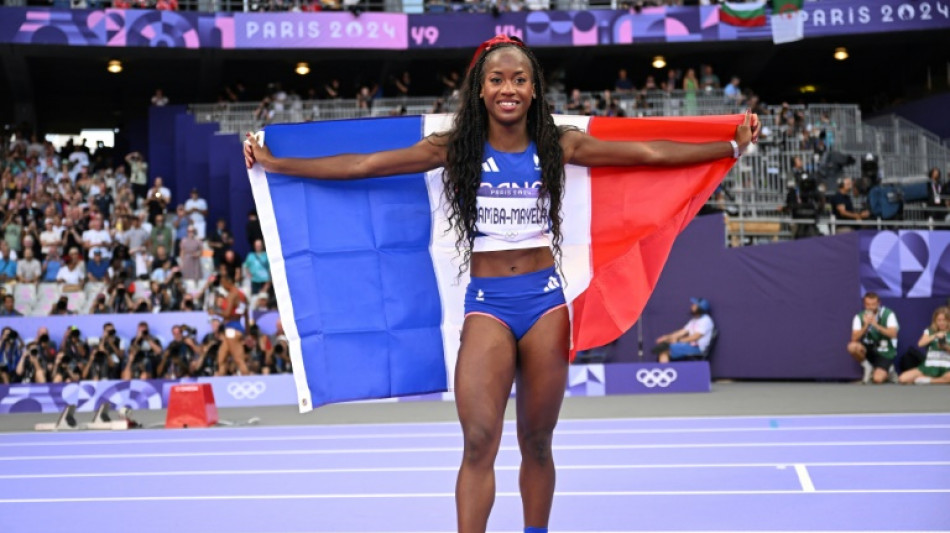 Cyréna Samba-Mayela en argent sur 100 m haies, première médaille pour l'athlétisme français