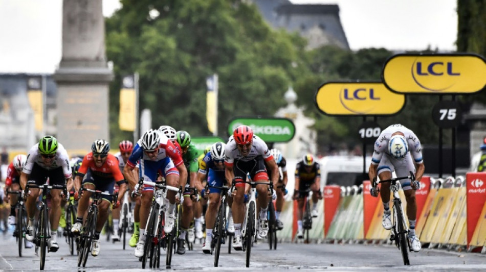 Tour de France: dans un paysage urbain encombré, les sprints de tous les dangers