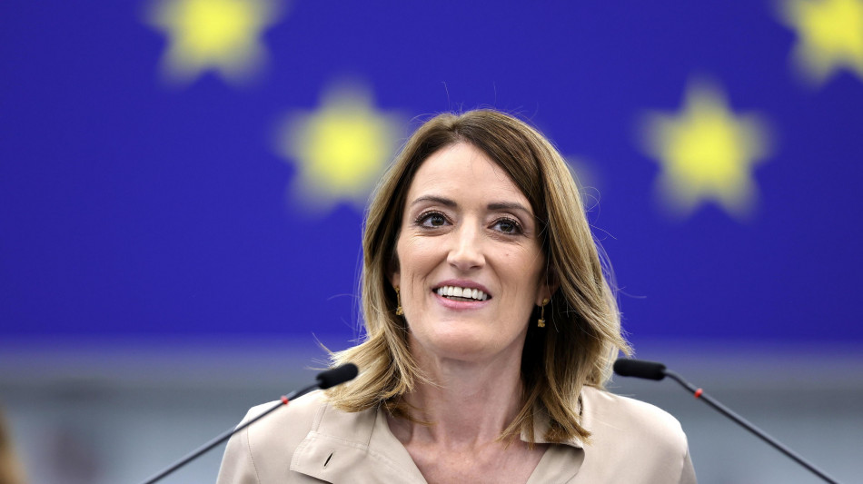 Metsola, 'sfide imprevedibili per Ue, serve un Pe forte'