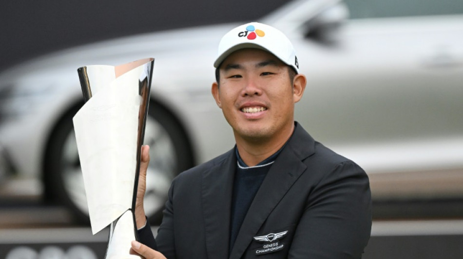 An Byeong-hun triumphs after all-Korean playoff at Genesis Championship