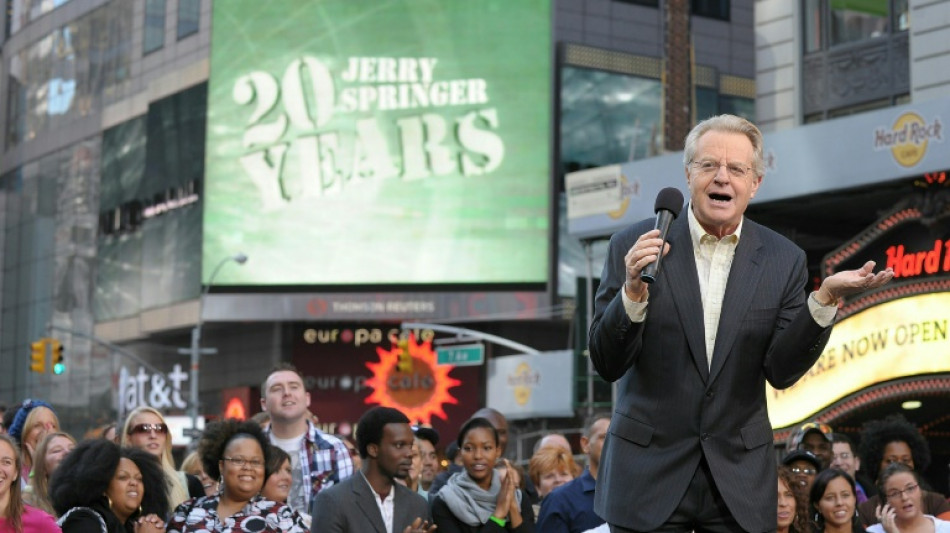 L'animateur américain Jerry Springer, aux émissions sulfureuses, est mort à 79 ans