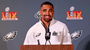 It's all business for Eagles quarterback Hurts at Super Bowl