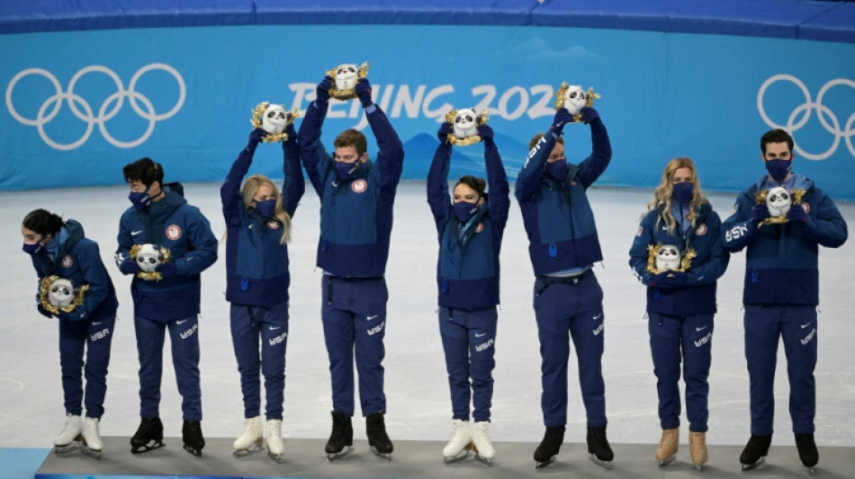 JO-2022: les patineurs américains saisissent le TAS pour recevoir leur médaille par équipe à Pékin