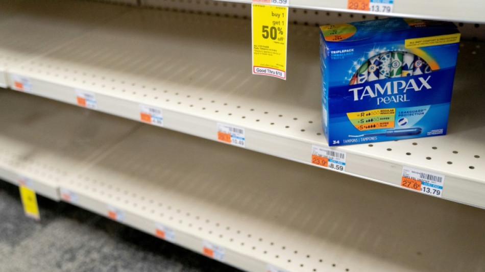 Tampon shortage latest sign of supply chain woes in US stores