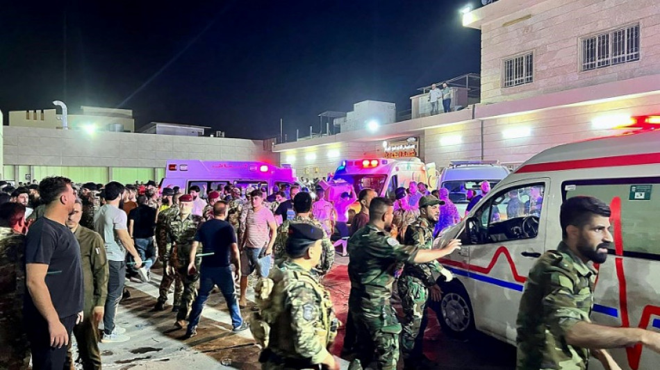 100 killed in fire during wedding at Iraq event hall