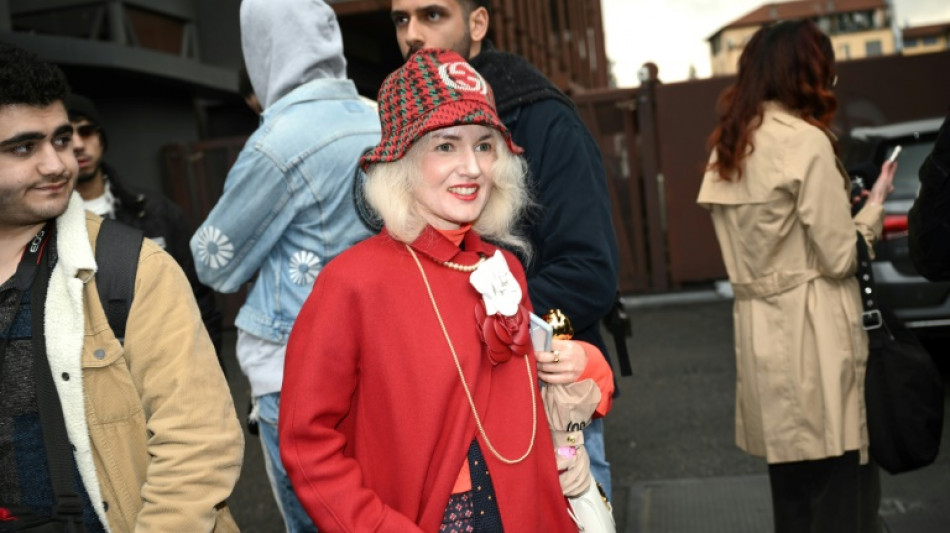 Twinning outfits not a fashion faux pas in Milan