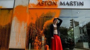 Aston Martin showroom hit as UK vows action on climate protests