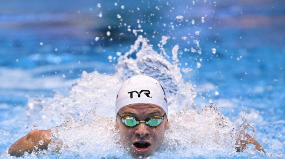 Mondiaux de natation: Léon Marchand qualifié pour la finale du 200 m papillon