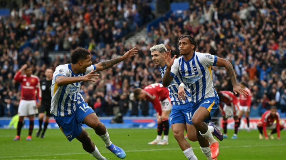 Brighton rock Man Utd and Haaland treble fires Man City