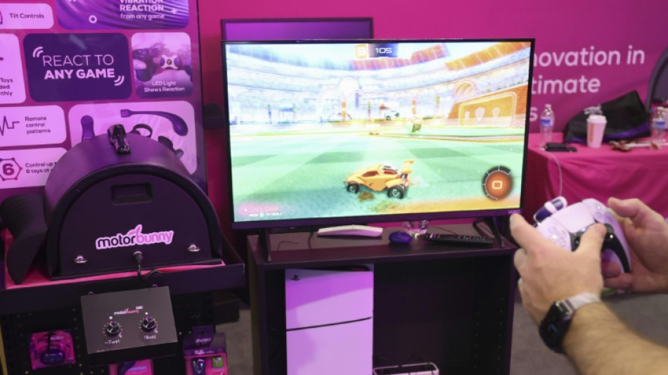 Video game play gets frisky at CES gadget gala