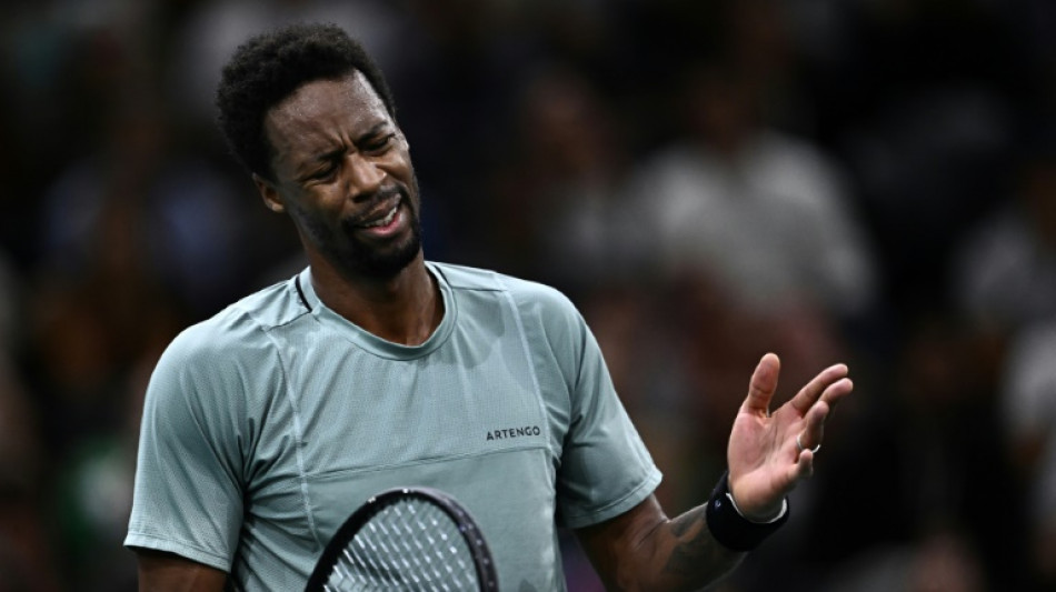 Tennis: Monfils battu au 1er tour du Masters 1000 de Paris malgré une balle de match