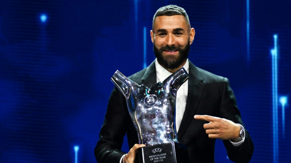 Benzema with sights set on Ballon d'Or and World Cup after winning UEFA prize 