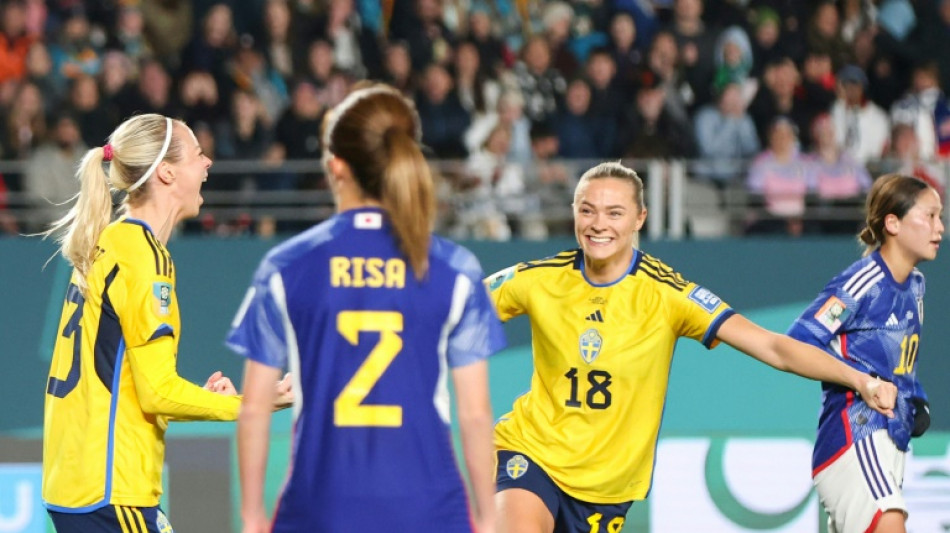 Mondial féminin: la Suède élimine le Japon, et rejoint l'Espagne en demi-finale