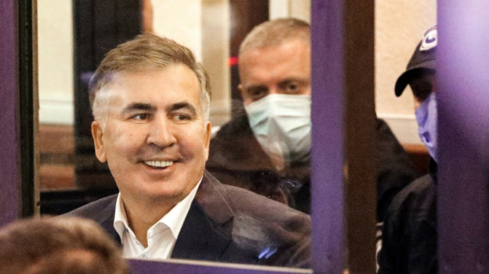 Georgian court rejects ailing ex-leader Saakashvili's bid to leave jail