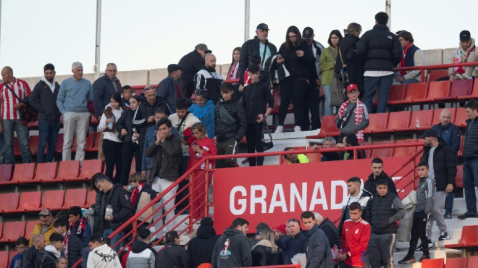 Espagne: le match Grenade-Athletic Bilbao arrêté après la mort d'un supporter