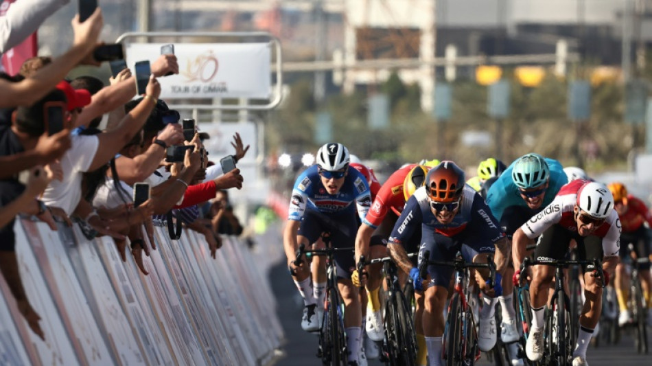 Cyclisme: Ewan s'offre la première étape du Tour d'Oman devant Coquard