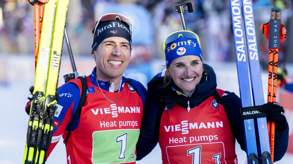 Mondiali biathlon: Francia oro nel single mixed, Italia settima