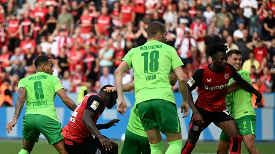 Last-gasp Boniface gives Leverkusen victory over Wolfsburg in seven-goal thriller