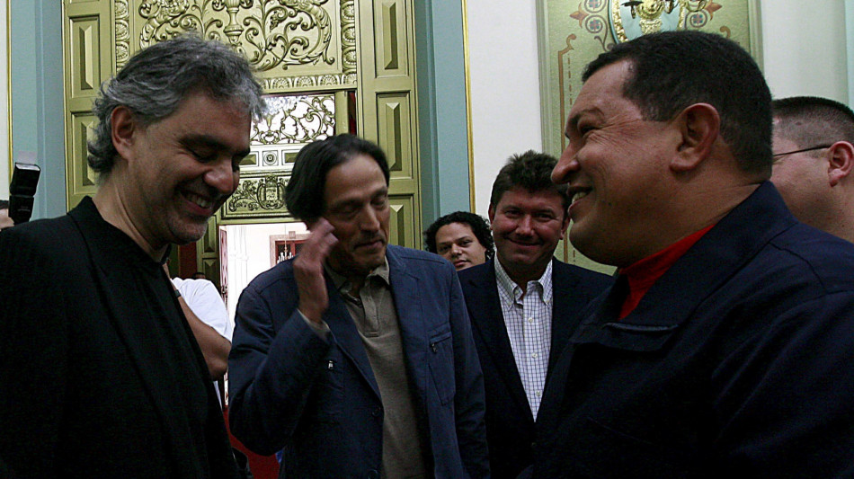 Grande attesa a Caracas per il concerto di Andrea Bocelli