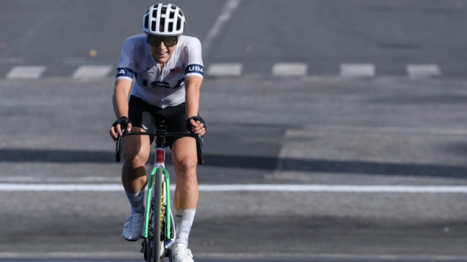 Faulkner attacks late to win Olympic cycling road race gold