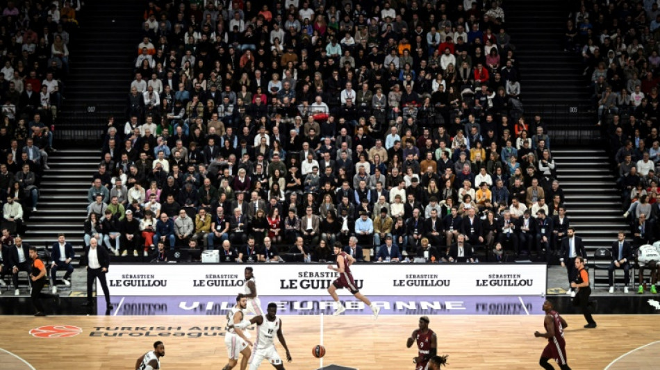 Basket/Euroligue: l'Asvel rate son entrée dans sa nouvelle salle