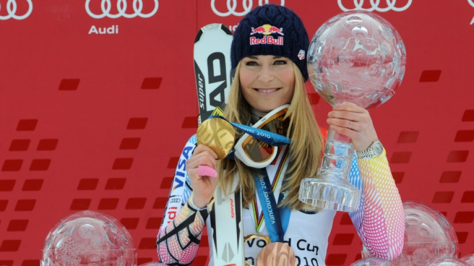 Ski: Lindsey Vonn vise un retour à Saint-Moritz en décembre