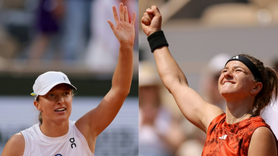 Roland-Garros: Swiatek-Muchova, retrouvailles au sommet