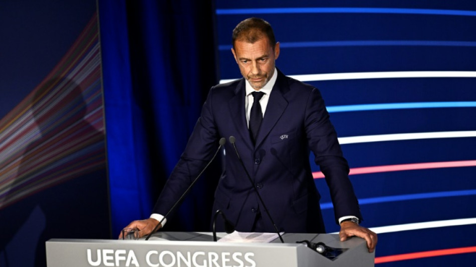 Foot/UEFA: Ceferin annonce son départ en 2027 et prend tout le monde de court